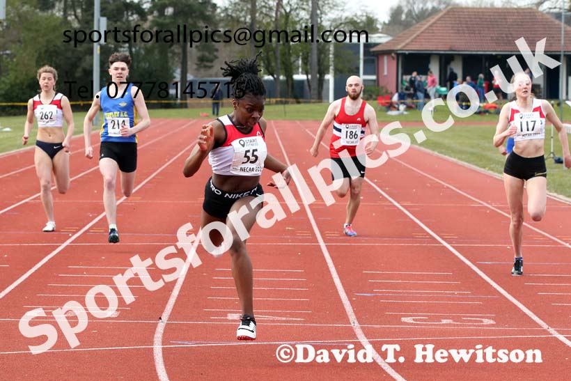 200 metres, 2021 NECAA Open Graded Meeting, Morpeth. Photo: David T. Hewitson/Sports for All Pics
